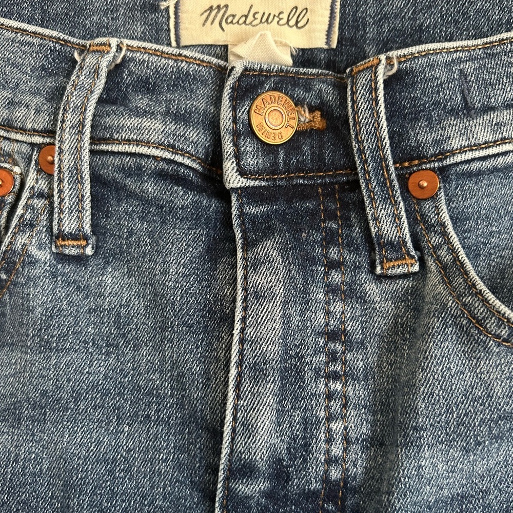 Madewell Denim Cali Demi Boot Jean -size 25